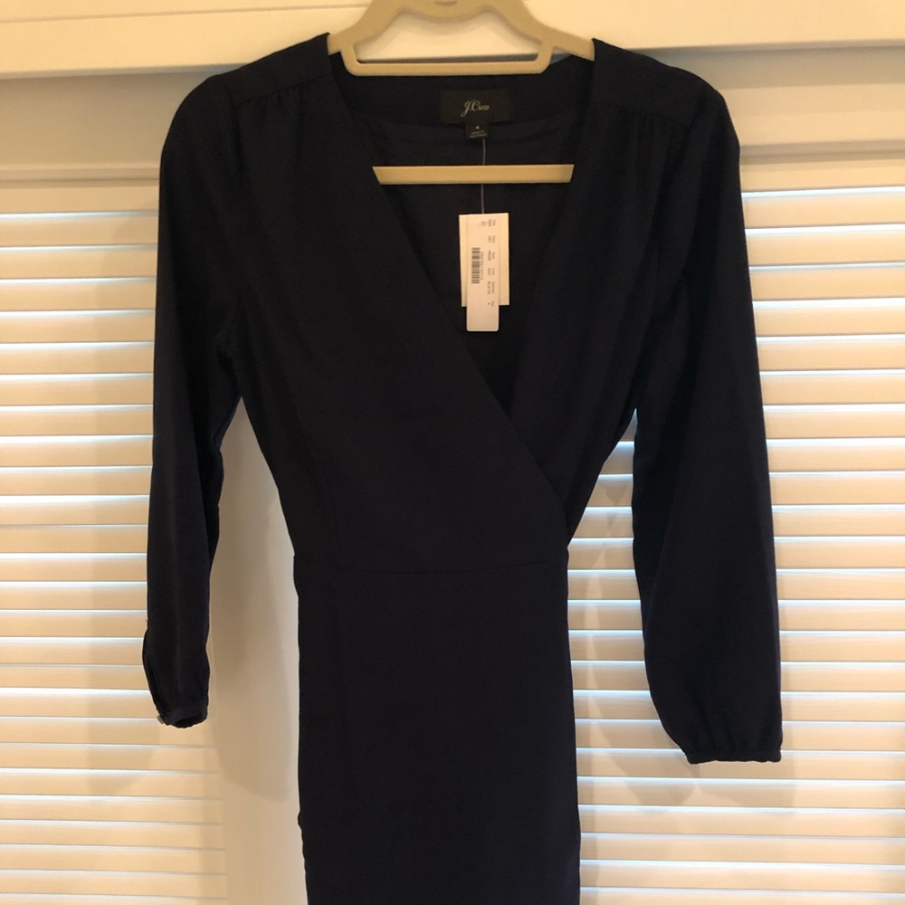 J crew wrap dress